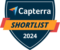 Top-Rated Tool in Capterra Shortlist 2024